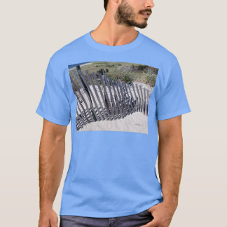 T-shirt Beach Fence Watch Hill RI Napatree Point 2015