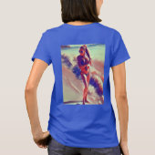 T-shirt Beach Girl Thunder_Cove (Dos)