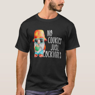 T-shirt Beach Gnome No Cookies Tropical Christmas Summer