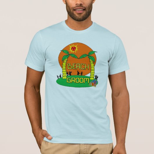 T-shirt Beach Groom (Devant)
