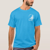 T-shirt Beach Haven (voilier) (Devant)