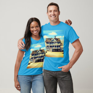 T-shirt Beach House sur le sable