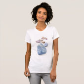 T-shirt Beach Pebbles (Devant entier)