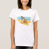 T-shirt Beach Sandcastle (Devant)