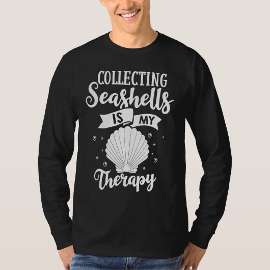 T-shirt Beach Shelling Seashell Collector Shell Collecting (Devant)