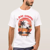 T-shirt Beach summer vacation (Devant)