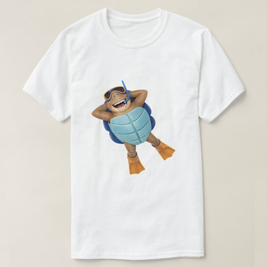 T-shirt Beach Torin the Turtle (Design devant)