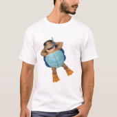 T-shirt Beach Torin the Turtle (Devant)