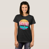 T-shirt Beach Vibes Baker Beach Summer California Tropical (Devant entier)