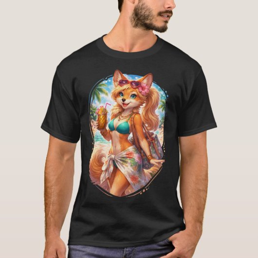T-shirt Beach Vixen (Devant)