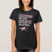 T-shirt Beach Volley Volley Volley Ball Trainer Volleyball (Devant)