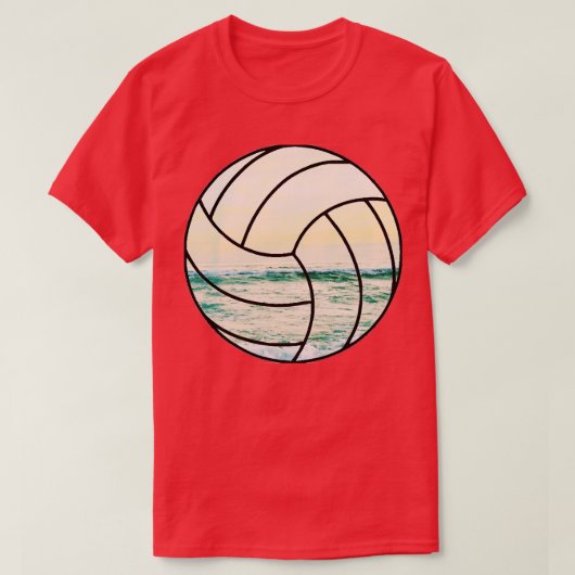 T-shirt Beach Volleyball (Design devant)