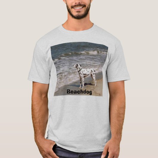 T-shirt Beachdog, Beachdog (Devant)