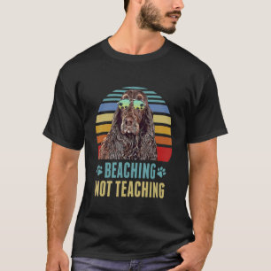 T-shirt Beaching Not Teaching Boykin Spaniel Dog Summer
