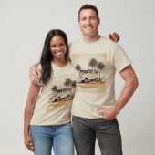 T-shirt Beachside Kombi Adventure Tee - Retro Coastal Char (Unisexe)