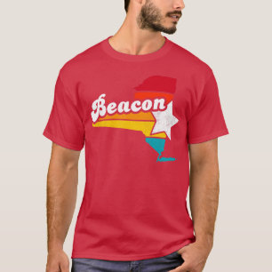 T-shirt Beacon New York Vintage Souvenir déshabillé 2