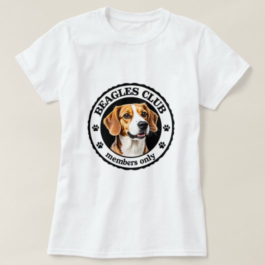 T-shirt Beagle (Design devant)