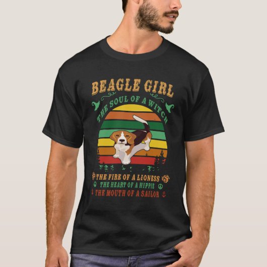 T-shirt beagle (Devant)