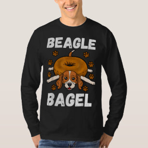 T-shirt Beagle Bagel Baker Roll Lover Blé Juif Pain D