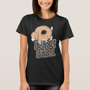 T-shirt Beagle Bagel Love Bagels Chien Beagle T