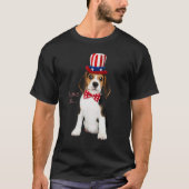 T-shirt Beagle Beagle Amour Est Chien Maman Papa Chiot Ani (Devant)