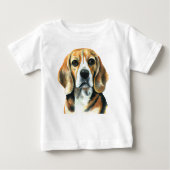 T-shirt Beagle bébé (Devant)