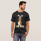 T-shirt Beagle Bunny Easter Egg Hunt Beagle Dog Owner (Devant entier)