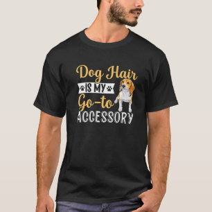 T-shirt Beagle Chien Cheveux Est Mon Accessoire Drôle Chie