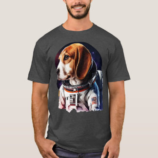T-shirt Beagle d'astronaute 3