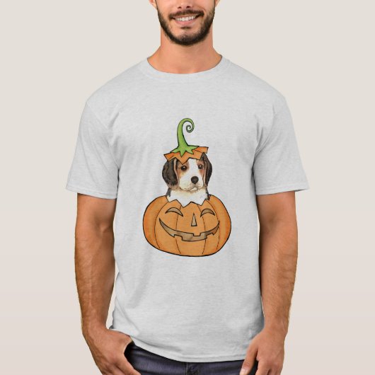 T-shirt Beagle d'Halloween (Devant)