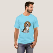 T-shirt Beagle Dog (Devant entier)