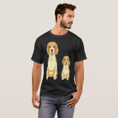 T-shirt Beagle dog  1 (Devant entier)