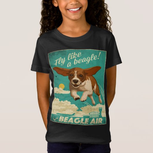 T-Shirt Beagle Dog Air (Devant)