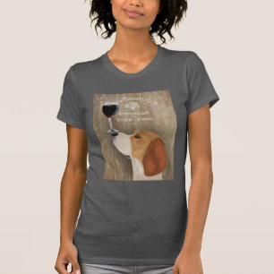T-shirt Beagle Dog Au Vin