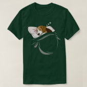 T-shirt Beagle Dormir Animal Nap Napping Swood (Design devant)