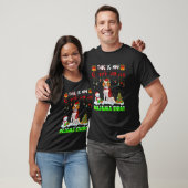 T-shirt Beagle drôle Noël laide Beagle  Xmas Pa (Unisexe)