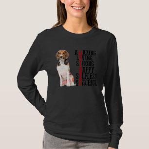 T-shirt Beagle Extraordinaire Aimer Fort Happy Selfless Gr