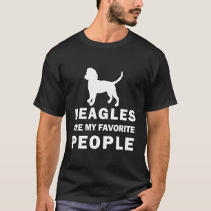 T-shirt Beagle Favoris Personnes Que Je Dis