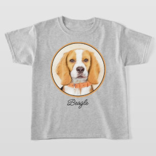 T-shirt Beagle Hound Dog Peinture Animal Art original