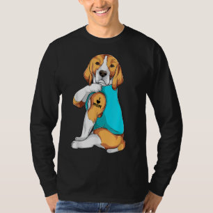 T-shirt Beagle I Love Maman Vêtements Chien Maman Cadeaux 