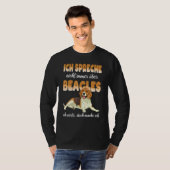 T-shirt Beagle Ich Speak Nicht Immer Über Beagle Chien (Devant entier)