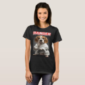 T-shirt Beagle knows Karate (Devant entier)