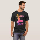 T-shirt Beagle Maman Beagle Mama Beagle (Devant entier)