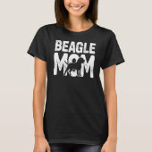 T-shirt Beagle maman chien Beagle mère chien propriétaire (Devant)