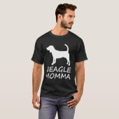 T-shirt Beagle Momma Chien (Devant entier)