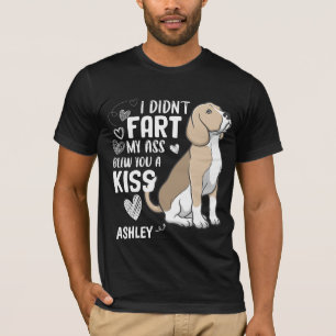 T-shirt Beagle n'a pas péché Kiss Dog