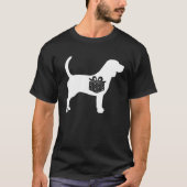 T-shirt Beagle Noël mignon Chien Chien Chien Chien Chien P (Devant)