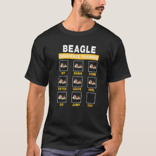 T-shirt Beagle Obedience Formation Chien Guide À L'Entraîn