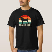 T-shirt Beagle papa (Devant)