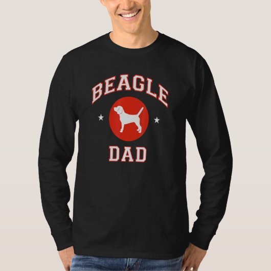 T-shirt Beagle papa (Devant)